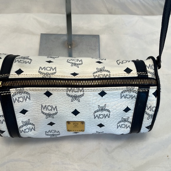 MCM Monogram Papillon Crossbody Bag - Picture 5 of 13